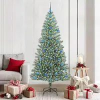 Prolenta Maison Exclusive - Künstlicher Weihnachtsbaum beschneit mit LED Licht 210 cm