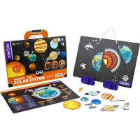 MierEdu Magnetische Aktentasche Sonnensystem