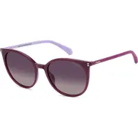 Polaroid PLD 4208/S/X PLUM/ BURGUNDY SHADED POLARIZED 55/18/140 Damenbrillen Sonnenbrillen
