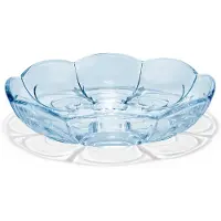 Holmegaard - Lily Kleine Eisteller - Blue Iris - Ø16 cm - 2 Stck.