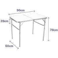 Marbueno Summer 10031b 90x60x39 Cm Klapptisch