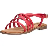 Lazamani Riemchensandale "Sandalen Leder/Textil"