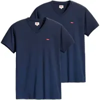 Levi's Levis T-Shirt "T-Shirt ORIGINAL HM VNECK 2P 2er Pack" 2