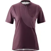 Gonso Radtrikot "Adventure Jersey Halfzip W" Damen Fahrradtrikot, modernes Half-Zip Trikot mit Rückentasche