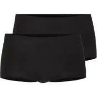 Calida Slip "Slip Panty-Slip Natural Comfort 2P 2er Pack", Damen, Gr. 40-42, schwarz, Obermaterial: 92% Baumwolle CO. 8% Elasthan EL., Unterhosen Slip