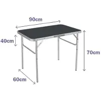 Marbueno Summer 10014g 90x60x39 Cm Klapptisch