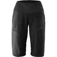 Gonso Fahrradhose "Trail Shorts W" kurze Damen Radhose, Innenhose mit Sitzpolster, ideal für MTB Touren