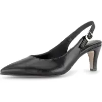 Gabor Slingpumps, Trichterabsatz, Businessschuh, Abendschuh in spitzer Form, G-Weite