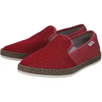 Rieker Straßenslipper in rot, Gr. 43
