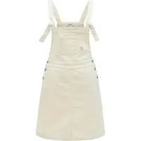 Ragwear Cordkleid "Zekke Cordy" Brusttasche Eingrifftaschen Damen Latzkleid aus Babycord-Material