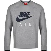Nike Herren-Trainingsanzug mit Rundhalsausschnitt Grau