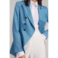 Anne Fontaine Lonora Icy Blue Größe: 38 | Blazer Outlet | Damen | Blau