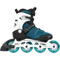 K2 ALEXIS 84 BOA Inline Skates Damen blaugrün - weiß Größe EU: 42.5