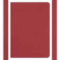 Clairefontaine 5x Age Bag, Notizbuch mit Drahtheftung A5, 48 Blatt 90g liniert - Rot 733162C