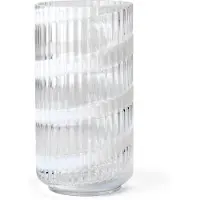 Lyngby Porcelæn - Lyngby Vase - Swirl White - 20.5 cm