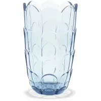 Holmegaard - Lily Vase - Blue Iris - 19 cm