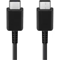Hakai Typ-C Schnell-Ladekabel für Original Samsung Galaxy Z Fold2 5G, Z Fold3 5G, Z Fold4 Datenkabel 5A super-schnell schwarz 1m beidseitig USB Type-C super-fast-Charging Cable