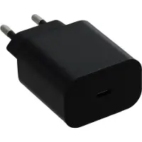 Emiro Schnell-Ladegerät 25W für Motorola moto G Pro, g5G Plus 3A Netzteil 3000mAh schwarz Typ-C Adapter Quick-Charge Travel-Charger + Pad