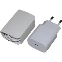Hakai 25W Super-Schnell-Ladegerät für Original Samsung Xcover 4s + 1m weiß beidseitiges Typ-C Ladekabel 3A Netzteil Adaptive super-Fast-Charging Datenkabel + Pad