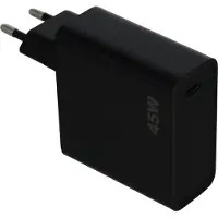 Hakai 45W Super-Schnell-Ladegerät für Samsung Galaxy A50, A70, A80 3A Netzteil 3000mAh schwarz Typ-C Adapter Quick-Charge Travel-Charger + Pad