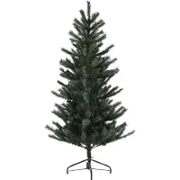 Welikera Weihnachtsbaum 180 cm, flammenhemmend, Metallfuß, 467 Spitzen, grün
