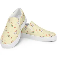 Mr. & Mrs. Panda Damenschuhe Kuh Größe 43 - Gelb - Geschenk, Kühe, Bauernhof, Milch, Mokassins, Espadrilles, Hof, Loafer, Träume, Spruch, Damen