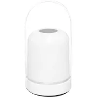 Dopwii Wiederaufladbare Schreibtischlampe, Handlampe, tragbares Nachtlicht mit schlichtem Design, geeignet für Schlafzimmer, Camping im Freien, KTV,