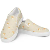 Mr. & Mrs. Panda Loafer Damen Corgi Po Größe 42 1/2 - Gelb - Geschenk, Damenschuhe, Hund, Slipper, Motivation, Süß, Spruch, Sprüche, Espadrilles
