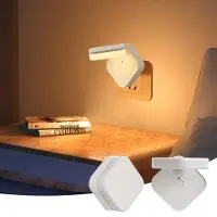 Novzep LED Nachtlicht, Fernbedienung, 3W, Stecker,Timer Tischlampe, Drei-Farben Licht, Dimmbare Baby Still Lampe