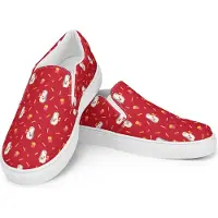 Mr. & Mrs. Panda Slipper Für Damen Pinguin Pommes Größe 43 - Gelb - Geschenk, Mitbringsel, Freizeitschuhe, Loafer, Mokassins, Freundin, Frauen, Damenschuhe, Partner