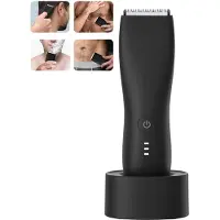 Dopwii Elektrischer Körper- und Intimrasierer für Männer – wasserdicht, mit verstellbarem Aufsatz, USB-C-Ladestation, ideal zur präzisen Ganzkörperpflege.