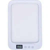Dopwii Tageslichtlampe mit Touch-Steuerung, Timer & Sonnenuntergangsfunktion, 3 Farbtemperaturen, augenschonende Leselampe, Ständer inklusive