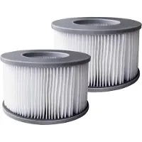 BundiGlassware 2 x Whirlpool-Filter für MSpa – Verbesserte Version, Geeignet für alle aktuellen Whirlpools