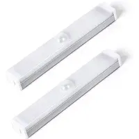 Dopwii USB LED Nachtlicht magnetisch, dimmbar, Bewegungsmelder, ideal für Schrank, Küche & Schlafzimmer