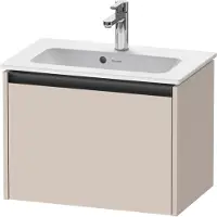 Duravit Waschtischunterschrank Ketho.2 Compact 61x39cm, Tau matt, 1 Auszug, wandhängend