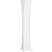 Dopwii Stehlampe mit Papierschirm, Fußschalter, 3 Helligkeitsstufen, Weiß