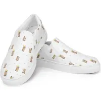 Mr. & Mrs. Panda Sommerschuhe Damen Waschbär Größe 38 - Weiß - Geschenk, Fröhlich, Slipper Für, Mokassins, Slip-on Schuhe, Lustige Sprüche, Seifenblasen, Halbschuhe, Plan