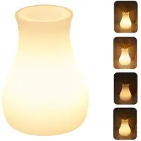 Dopwii LED-Deko-Lampe , LED-Vasen-Lampe , 1.2W , Nachttischlampe , Fernbedienung