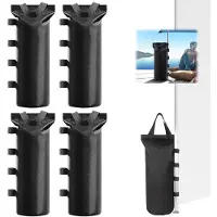 Dopwii Zeltgewichte Set 4er, schwere Sandsäcke aus 800D Oxford, Wasserdicht und robust,Pavillon Gewichte für Outdoor Pavillons