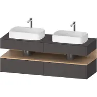 Duravit QA4779030490010 QAT KWTU WH Ek. 1600x550x600 Gt Mt.