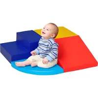 HOMCOM Softbausteine Schaumstoffbausteine 4 TLG für 12 bis 36 Monate Kinder