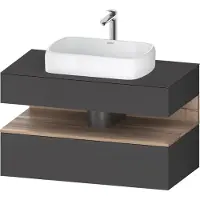 Duravit Waschtischunterschrank Qatego 100x55x60cm, E Ma/Gra m, Pl, 1 Kast
