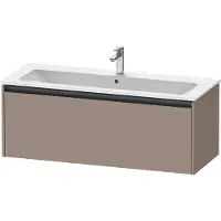 Duravit Waschtischunterschrank Ketho.2 121x48cm, bas. ma, 1 Auszug, wandhängend