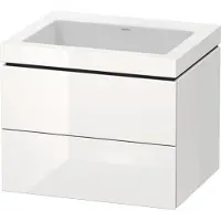 Duravit Waschtischunterbau L-CUBE WT Vero Air 500x600x480mm o HL we hgl