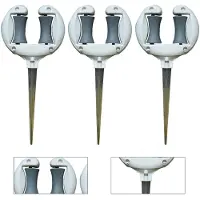 Slyrun 3 Gartenschlauch-Führungsspieße mit Oberrolle, führt Gartenschlauch bequem an Pflanzen und Sträuchern vorbei