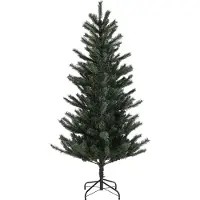 Zimtky Künstlicher-Weihnachtsbaum 180 cm mit 467 Spitzen flammenhemmend klappbar Stahlständer für festliche Weihnachtsdekoration Grün