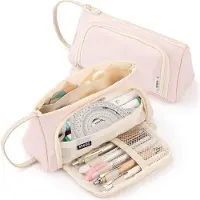 Zimtky Federmäppchen Mädchen Mäppchen Federtaschen Große Kapazität Teenager Etui Stifte Pencil Case für Schule & Büro