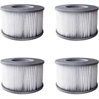 BundiGlassware 4 x Whirlpool-Filter für MSpa, aufblasbare Pools, Kartuschenfilter, verbesserte Version, geeignet für MSpa und alle aktuellen Whirlpools