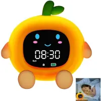 Dopwii Lichtwecker für Kinder mit Schlaftrainer, Nachtlicht und White Noise, digital für Mädchen und Jungen