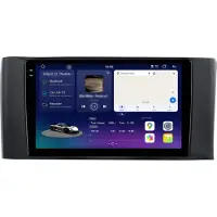 AWESAFE 2k Display Android Radio 128GB für Smart 451 Facelift 2012–2014 Carplay Android Auto Navi 4G LTE Bluetooth DAB+ Rückfahrkamera Lenkradsteuerung